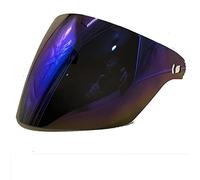 LMBN Visière de Casque, Lentille de visière de Casque, lentille adaptée au Casque intégral GSB G-6/G-8 fumée Claire colorée (fumée)(Colorful)