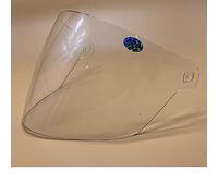 LMBN Visière de Casque, Lentille de visière de Casque, lentille adaptée au Casque intégral GSB G-6/G-8 fumée Claire colorée (fumée)(Clear)