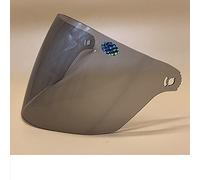LMBN Visière de Casque, Lentille de visière de Casque, lentille adaptée au Casque intégral GSB G-6/G-8 fumée Claire colorée (fumée)(Smoke)