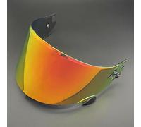LMBN Visière de Casque, Visière de Casque, Bouclier de Casque for Shark Race R Pro GP Protection UV Coupe-Vent Remplacement intégral de visière de Casque de Moto (Transparent)(Revo Rose Red)