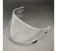 LMBN Visière de Casque, Visière de Casque, Bouclier de Casque for Shark Race R Pro GP Protection UV Coupe-Vent Remplacement intégral de visière de Casque de Moto (Transparent)(Clear)