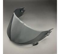 LMBN Visière de Casque, Visière de Casque, Bouclier de Casque for Shark Race R Pro GP Protection UV Coupe-Vent Remplacement intégral de visière de Casque de Moto (Transparent)(Schwarz)