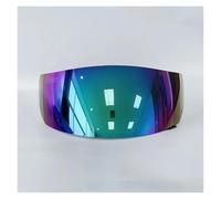 LMBN Visière de Casque, Visière de Casque de Moto intégrale Anti-UV for LS2 FF352 FF351 FF369 FF384 (Transparente)(Colorful)