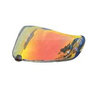LMBN Visière de Casque, Visière de Casque, visière de Remplacement for écran Facial HJ-20M, Protection UV, résistante aux Rayures, for Casque HJC FG-17 IS-17 C70. (Transparent)(Revo Clear Red)