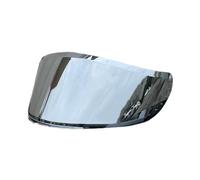 LMBN Visière de Casque, Visière de Casque, visière V14 for Casque de Moto MT Targo/Revenge 2/Rapide Pro/Blade 2 SV, Protection UV (Utilisation par Temps Noir Uniquement)(Silver-Day Use Only)
