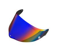 LMBN Visière de Casque, Visière dégradée Pista for Casques de Moto AGV GPR, Pista GPRR, Corsa R, RACE3, Protection UV (REVO dégradé Rouge)(Revo Gradient Blue)