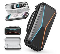 Lmcpa Conçu Sac pour Console Nintendo Switch 2 2025, Sac de Voyage avec 20 Cartouches de Jeu, PC étui Rigide de Protection Portable pour Console Nintendo Switch 2 2025 et Accessoires, Noir