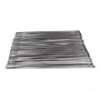 LMDO Light Pillar TB2015 Lot de 36 rayons ronds 14G 2 mm Noir PSR Triple Butted 2015 en acier inoxydable à traction droite 2,0-1,5 pièces de rayon (traction droite 298 mm)