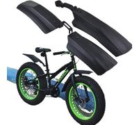 LMDO Lot de 2 garde-boue avant et arrière pour vélo Fatbike MTB Fat Bike Fender Fenders Cyclisme Vélo Neige