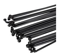 LMDO Lot de 36 roues flexibles noires de 170 à 290 mm 700C pour vélo de montagne et de vélo en acier inoxydable (262 mm)