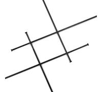 LMDO Pillar PSR 1423 Lot de 12 sabots de vélo droits Calibre 14G 2,0 mm en acier inoxydable Radios Mountian Road Bike Flat Bladed Bike Accessoires (270 mm)