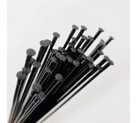 LMDO Super Light Pillar PSR Triple Butted 2015 Rayons de vélo à traction droite TB2015 12 pièces/filetage sans coupure Pièces pour vélo de montagne (298 mm)