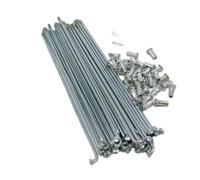 LMDO Vélo électrique en acier inoxydable 10 G Diamètre 3,0 mm Longueur 97-239 mm Rayons + Accessoires de moto Rayon de vélo de montagne 36 pièces/lot (10 g 150 mm)