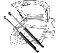 LMFFSP Tige de Support de Coffre pour Hyundai Genesis Sedan 2009-2013(OEM-817712M000)-31.2cm Tiges de Support de hayon