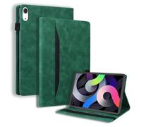 LMFULM® Étui pour Apple iPad (11th Gen A16 2025) (11 Pouces) PU Cuir Poche Cas Flip Coque Protection avec Veille/Sommeil Portefeuille Style Stand Housse Case Vert