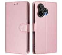 LMFULM® Étui pour AT&T Verge 2 SM333A (6,9 Pouces) PU Cuir Couverture Portefeuille Coque Fermeture Magnétique Flip Case Support Protection Housse Or Rose