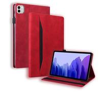 LMFULM® Étui pour Honor MagicPad 4 YLE-W09 (12,3 Pouces) PU Cuir Poche Cas Flip Coque Protection avec Portefeuille Style Stand Housse Case Rouge