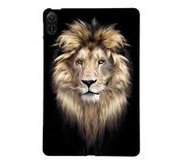 LMFULM® Étui pour Honor Pad X8a (11 Pouces) Coque en TPU Gel Souple Coque en Silicone Etui De Protection Couverture Arrière Lion Motif