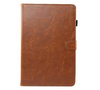 LMFULM® Étui pour Huawei MatePad T10/T10s / Honor Pad X6 (10,1 Pouces) PU Cuir Poche Cover Flip Coque Protection avec Support Housse Portefeuille Case Style Rétro Brun