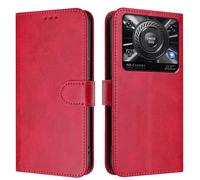 LMFULM® Étui pour Oukitel C60 / C60 Pro (6,88 Pouces) PU Cuir Couverture Portefeuille Coque Fermeture Magnétique Flip Case Support Protection Housse Rose