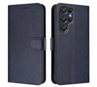 LMFULM® Étui pour Oukitel C61 / C61 Pro (6,88 Pouces) PU Cuir Couverture Portefeuille Coque Fermeture Magnétique Flip Case Support Protection Housse Bleu