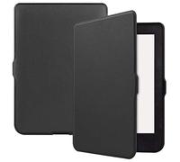 LMFULM® Tablet Étui pour KOBO Nia 2020 (6 Pouces) PU Cuir Flip Coque Couverture Smart Shell Mince et Léger Sommeil/Réveil Auto Protection Stand Housse Noir