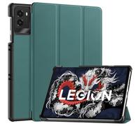 LMFULM® Tablet Étui pour Lenovo Legion Y700 2025 TB321FU (8,8 Pouces) PU Cuir Flip Coque Couverture Mince et Léger Sommeil/Réveil Auto Protection Support Housse Vert Foncé