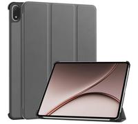 LMFULM® Tablet Étui pour OnePlus Pad 4 (13,2 Pouces) PU Cuir Flip Coque Couverture Mince et Léger Sommeil/Réveil Auto Protection Support Housse Gris