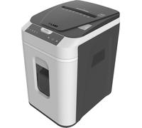 LMG AUTO180P4 Destructeur de documents avec coupe en particules P-4, 4 x12 mm, jusqu'à 180 feuilles, gris clair