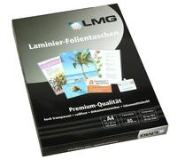 LMG lmga4-80 plastifier A4, 216 x 303 mm, 2 x 80 microns, lot de 100