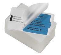 LMG LMGBC-125 100x pellicules de plastification brillantes pour format carte de visite