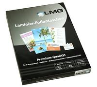 LMG lmgbc-80 plastifier Business Card, 60 x 90 mm, 2 x 80 microns, lot de 100