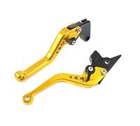 LMGMPOHOYY Levier d'embrayage et de frein hydraulique Pompe de frein avant gauche pour Quad ATV, 7/8 pouces, 22mm, pompe universelle à levier maître-cylindre d'embrayage, 50cc, 110cc, 150cc(GOLD)