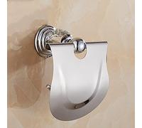 LMHAUSS Ensemble d'accessoires de Salle de Bain Modernes, étagère de Douche en Laiton, Cristal argenté, Porte-Serviettes Mural, Porte-Brosse de Toilette et Porte-Papier, décor de Bain élégant et