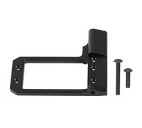 LMHHMIN 1/10 RC support servo 4 adaptateur de liaison centre bas pour Phoenix F10 VP accessoires de modèle de voiture en alliage d'aluminium pièces de mise à niveau (Noire)
