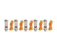 LMHHMIN 5 pièces sifflet de Survie d'urgence en métal sifflet extérieur en Acier Inoxydable pour entraîneur Arbitre école de sécurité de la Police