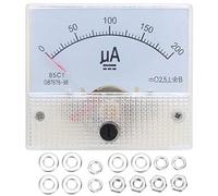 LMHHMIN 85C1 DC 0~200UA pointeur ampèremètre de haute précision compteur de mesure de courant à panneau analogique