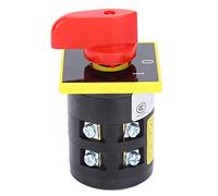 LMHHMIN Commutateur de transfert universel type de positionnement commutateurs à came marche-arrêt 380 V 10 A coque IP10