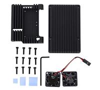 LMHHMIN Coque de Dissipation Thermique en Alliage d'aluminium avec Double Ventilateur pour 3 modèles 2b 3b