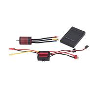 LMHHMIN - ensemble de moteurs sans balais M2838, carte de programmation ESC 35A, contrôleur de vitesse électronique, ensemble combiné pour voiture RC 1/14 1/16 (4700KV)