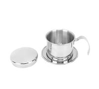 LMHHMIN Filtre à café vietnamien 100ML, Pot goutte-à-café léger en acier inoxydable antirouille pour la maison