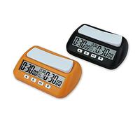 LMHHMIN Horloge d'échecs Professionnelle Jeu de société électronique Compétition Compteur horaire Compact Compte à rebours Minuterie