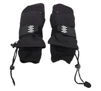 LMHHMIN Mitaines de Ski Mitaines de Snowboard Coupe-Vent Anti-Pluie avec Coussinets Absorbant les Chocs EVA isolés à 5 Doigts intérieurs pour l'extérieur (M)