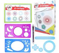 LMHHMIN Modèle de Dessin Règle Géométrique Ensemble Règle de Dessin Outil de Papeterie pour Enfants Enfant