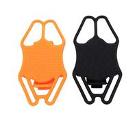 LMHHMIN Silicone Bike Phone Horsder Sturdy Long Double Budle Fixation For Secure Riding 4,7-7,2 pouces Phones Mountain Beach Bikes 2PCS