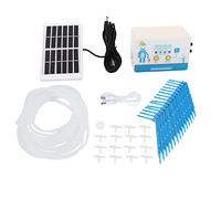 LMHHMIN Solaire Intelligent Automatique Contrôleur d'irrigation Goutte à Goutte Ensemble Jardin Minuterie d'eau Kit d'arrosage