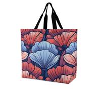 LMHLDSC Sacs d'épicerie pliables réutilisables style art déco sacs fourre-tout lavables