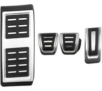 lmhltsy Antidérapant Couvre-pédale pour VW Polo 2017-2022 LHD, Pedals Couvre-pédale d'accélérateur et de Frein antidérapant