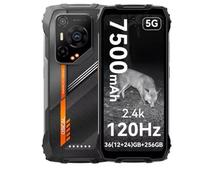 LMHTRADE Pilot 3 5G AI Smartphone Robuste MTK 6300, écran 2.4K 6,78" 120Hz, 12+24Go 256Go, 7500Amh Téléphones