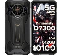 LMHTRADE S200 Plus 5G Téléphone Robuste Dimensité 7300 4nm 1.32" Affichage arrière Image AI 6.72'' 12 + 512GB 10100 mAh Batterie Téléphone Intelligent